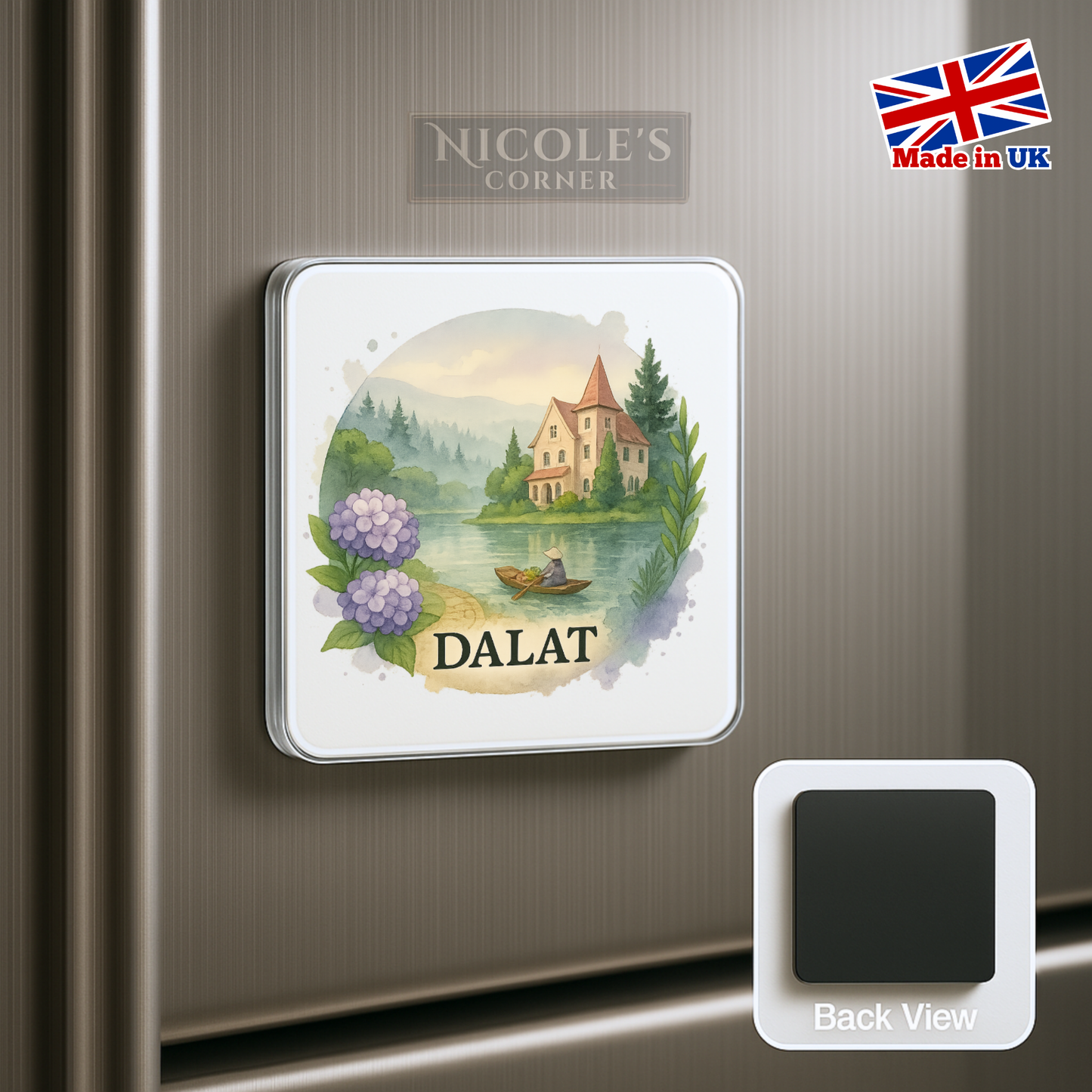 Dalat Fridge Magnet