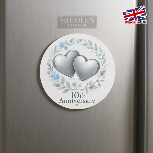 10th Wedding Anniversary, Tin Aluminum