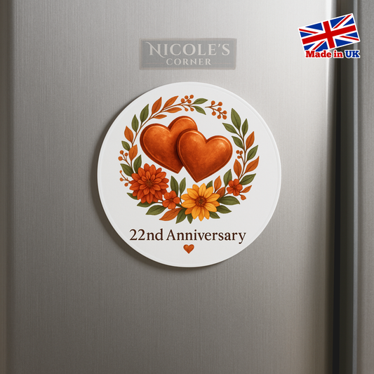 22nd Wedding Anniversary, Copper