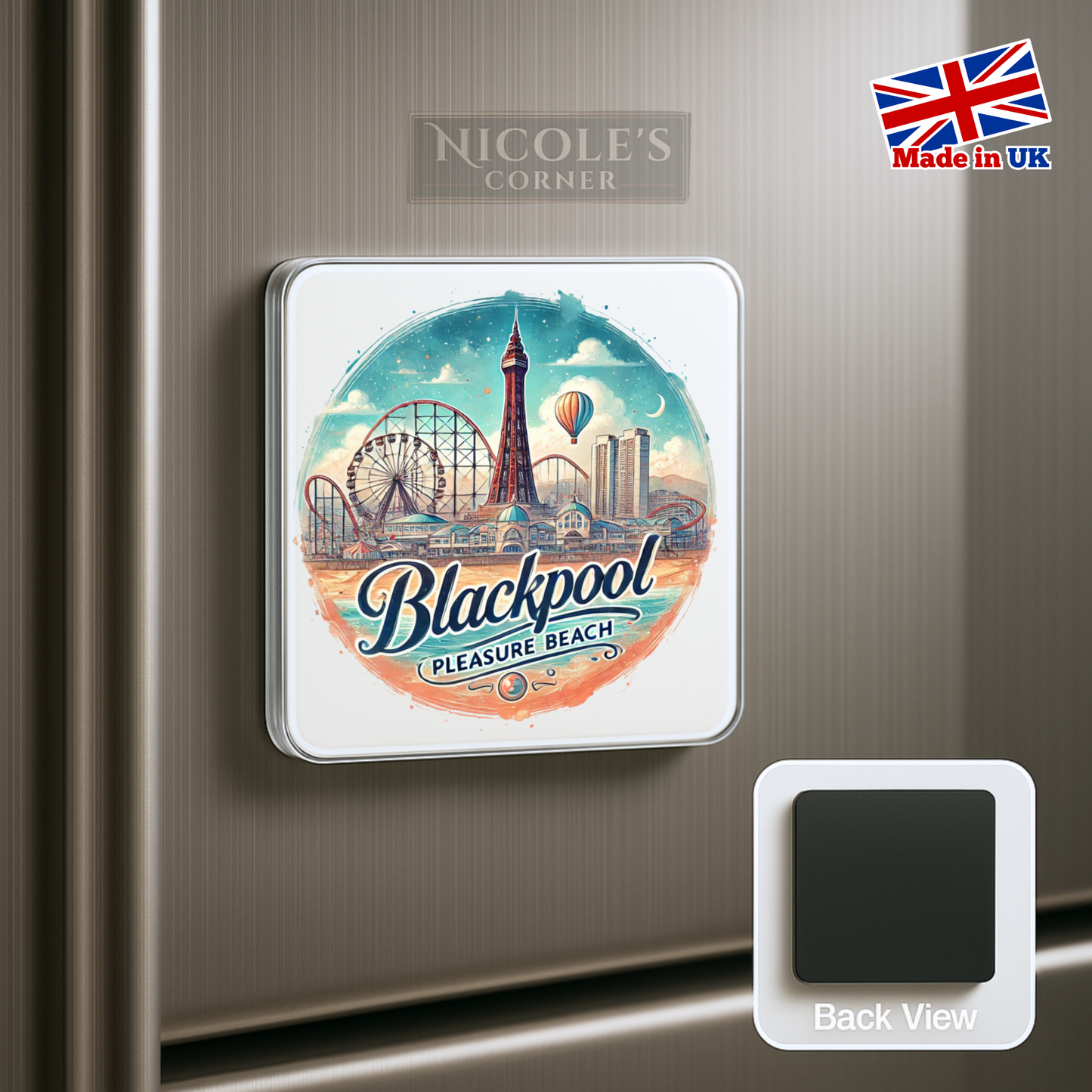 Blackpool Pleasure Beach, England UK