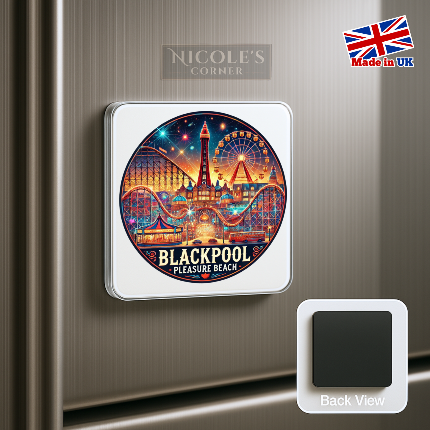 Blackpool Pleasure Beach, England UK