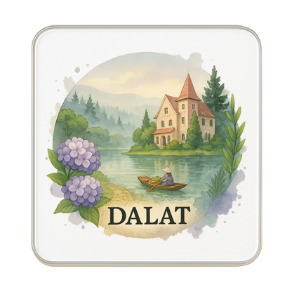 Dalat Fridge Magnet