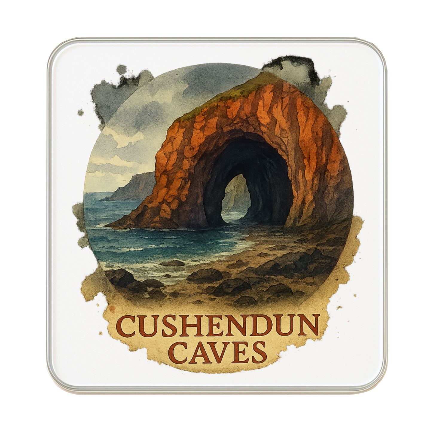 Cushendun Caves, Northern Ireland UK