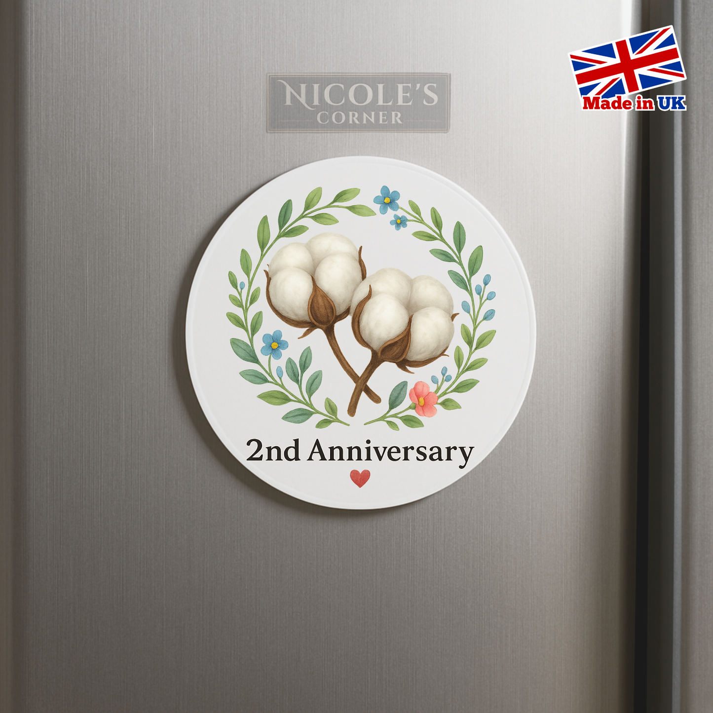 2nd Wedding Anniversary, Cotton