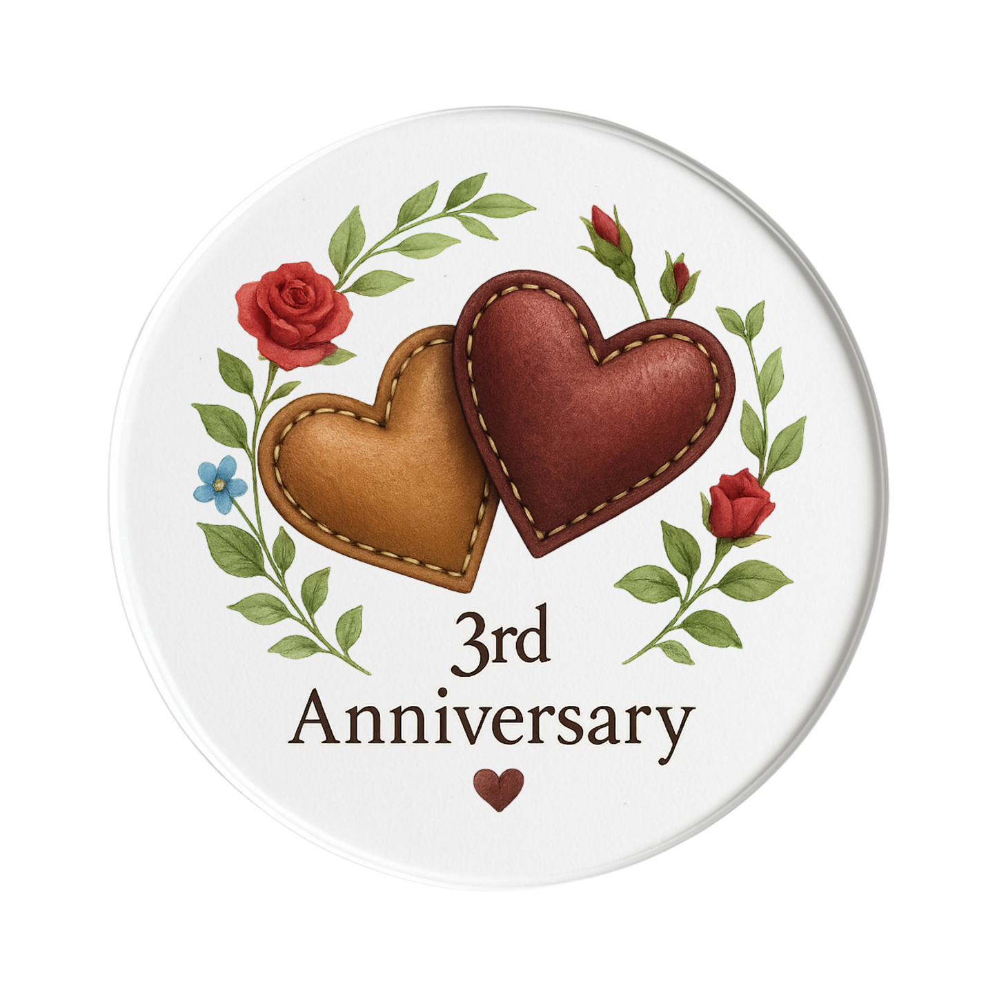 3rd Wedding Anniversary, Leather