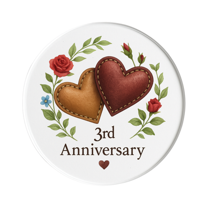 3rd Wedding Anniversary, Leather