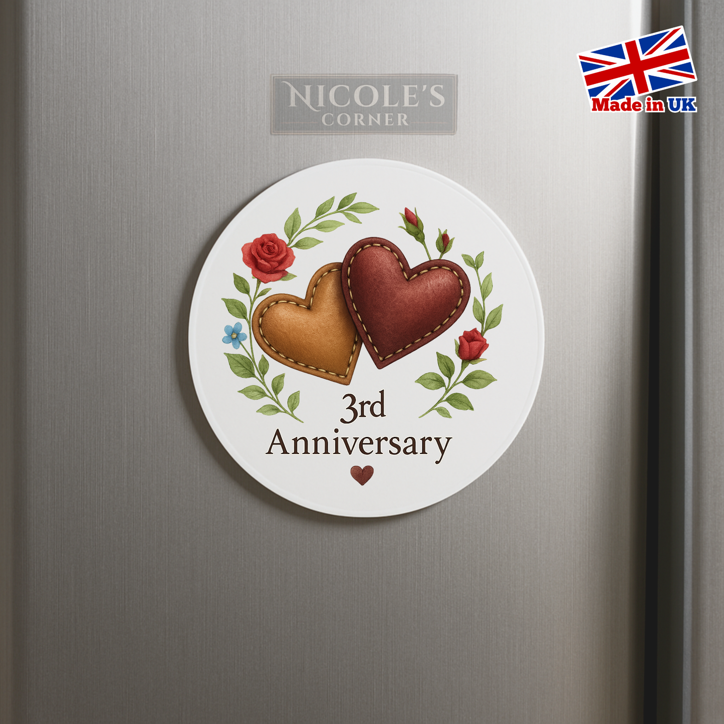 3rd Wedding Anniversary, Leather