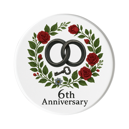 6th Wedding Anniversary, Iron