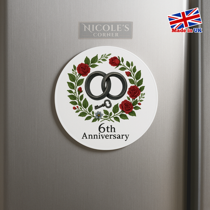 6th Wedding Anniversary, Iron