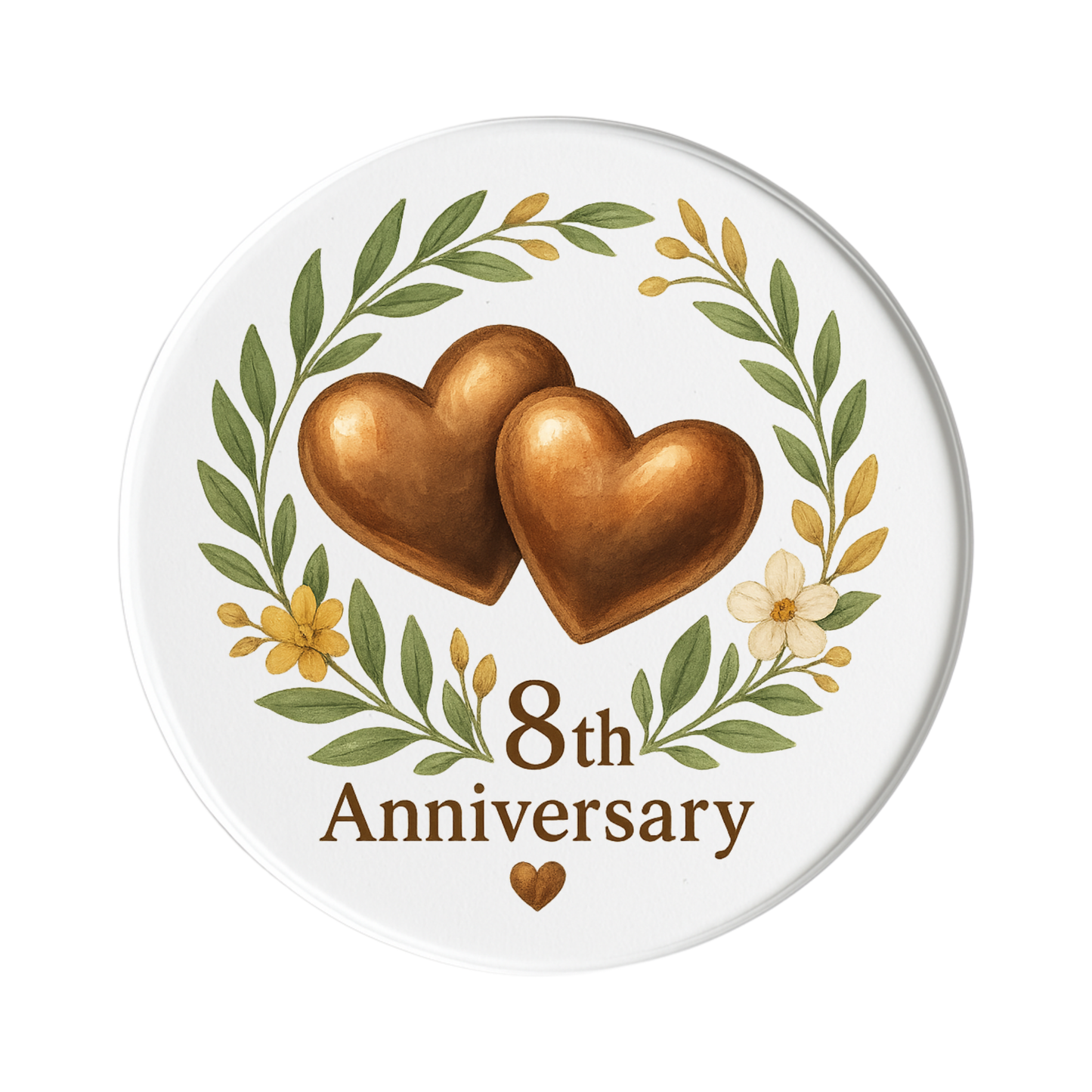 8th Wedding Anniversary, Bronze