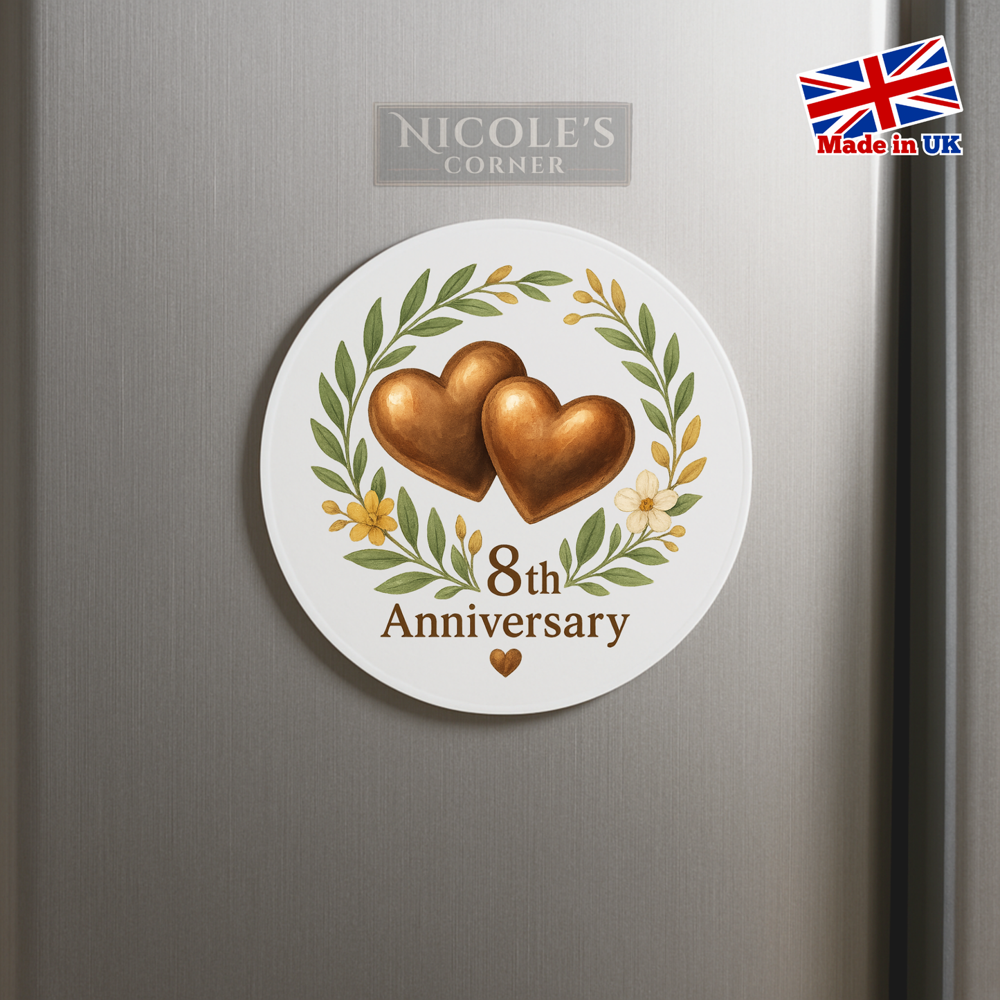 8th Wedding Anniversary, Bronze