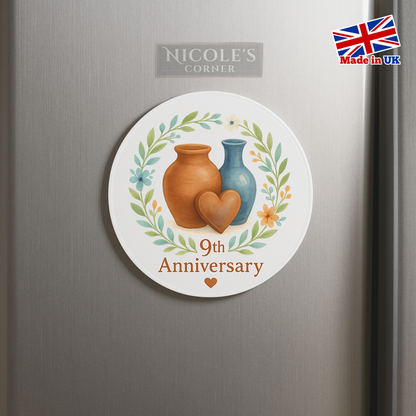 9th Wedding Anniversary, Pottery