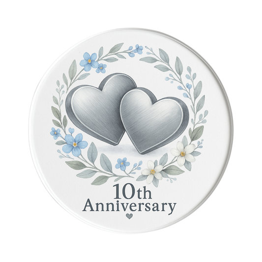 10th Wedding Anniversary, Tin Aluminum