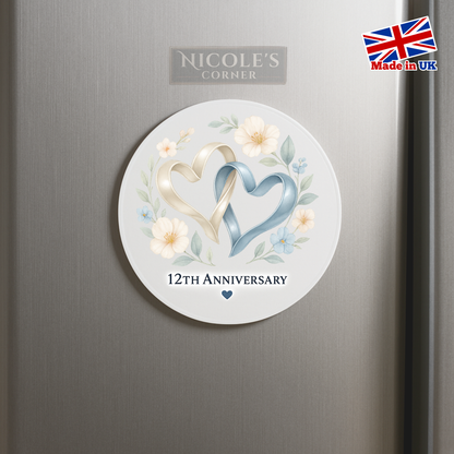 12th Wedding Anniversary, Silk Linen