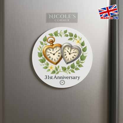 31st Wedding Anniversary, Timepieces