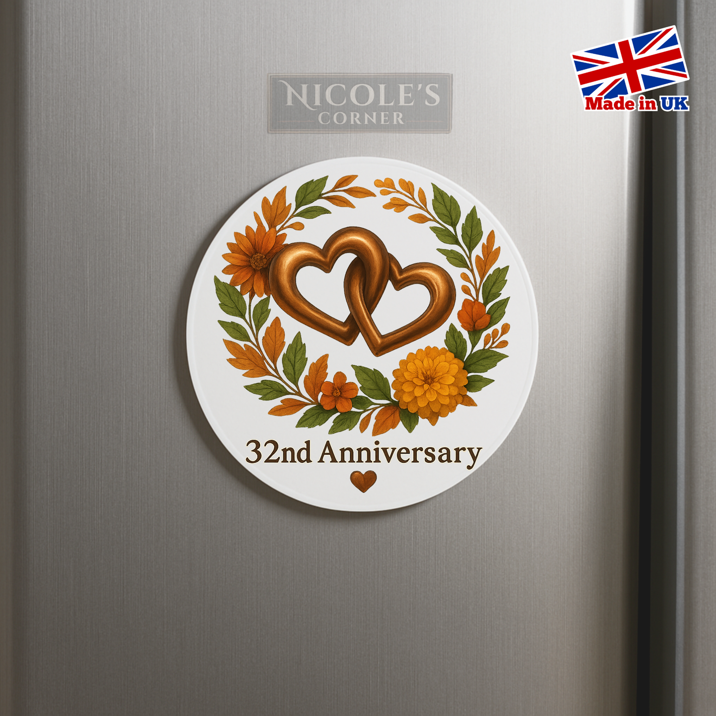 32nd Wedding Anniversary, Bronze