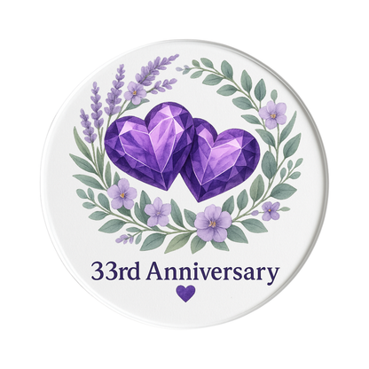 33rd Wedding Anniversary, Amethyst