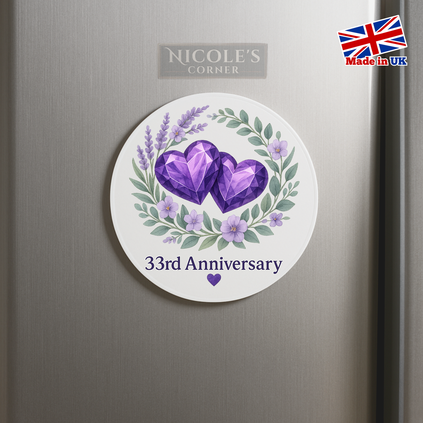 33rd Wedding Anniversary, Amethyst