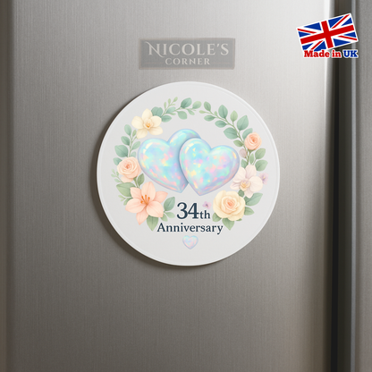 34th Wedding Anniversary, Opal