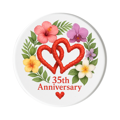 35th Wedding Anniversary, Coral Jade