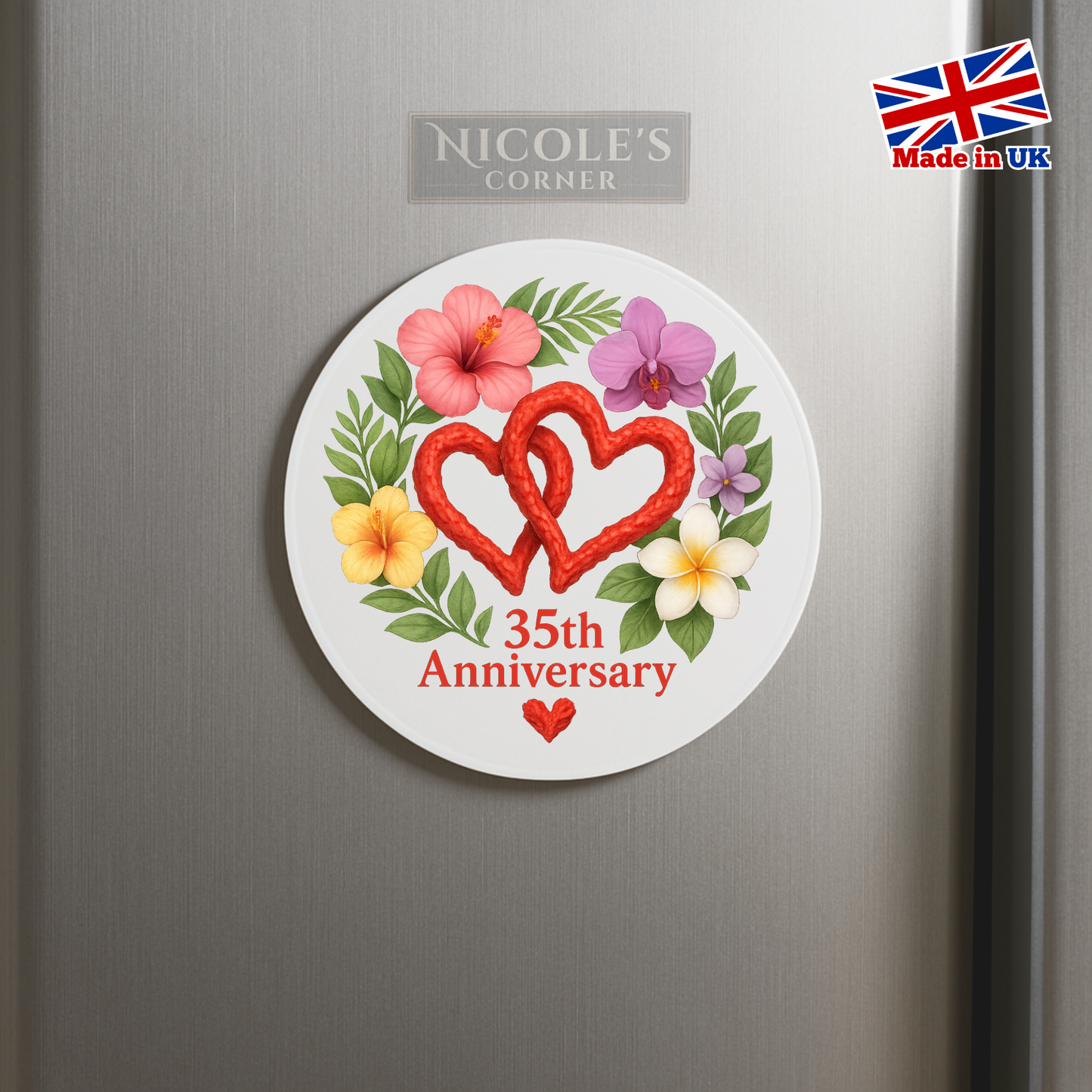 35th Wedding Anniversary, Coral Jade