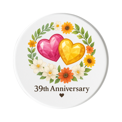 39th Wedding Anniversary, Lace Laughter