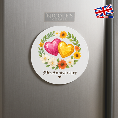 39th Wedding Anniversary, Lace Laughter