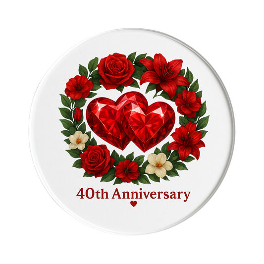 40th Wedding Anniversary, Ruby Jubilee