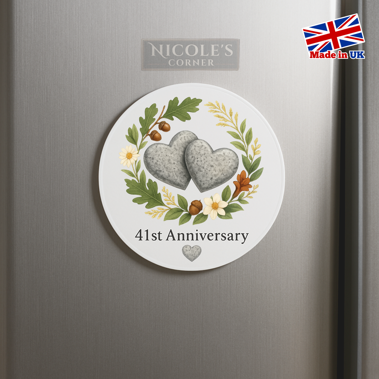 41st Wedding Anniversary, Land