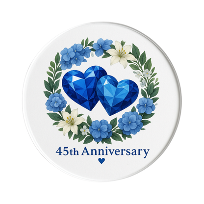 45th Wedding Anniversary, Sapphire Jubilee