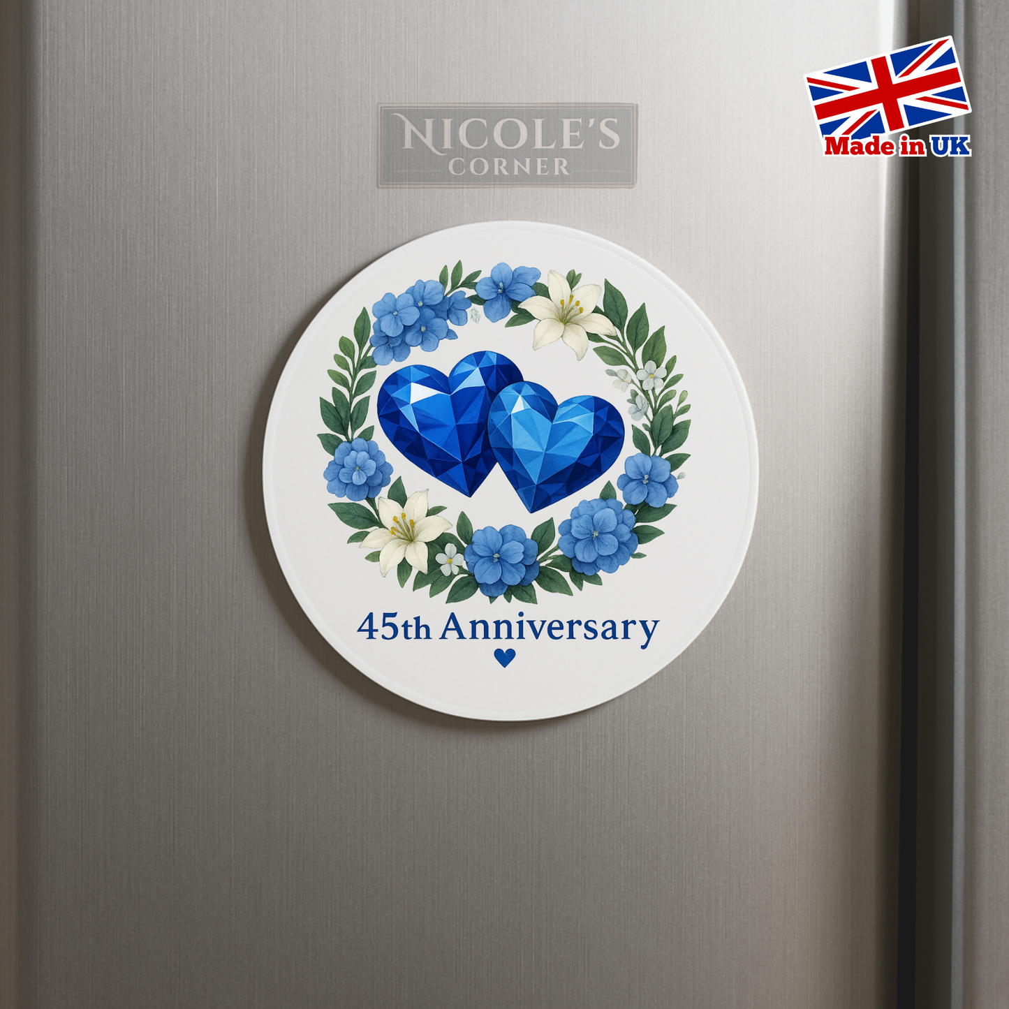 45th Wedding Anniversary, Sapphire Jubilee