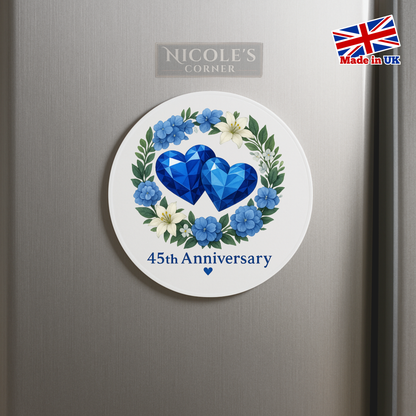 45th Wedding Anniversary, Sapphire Jubilee